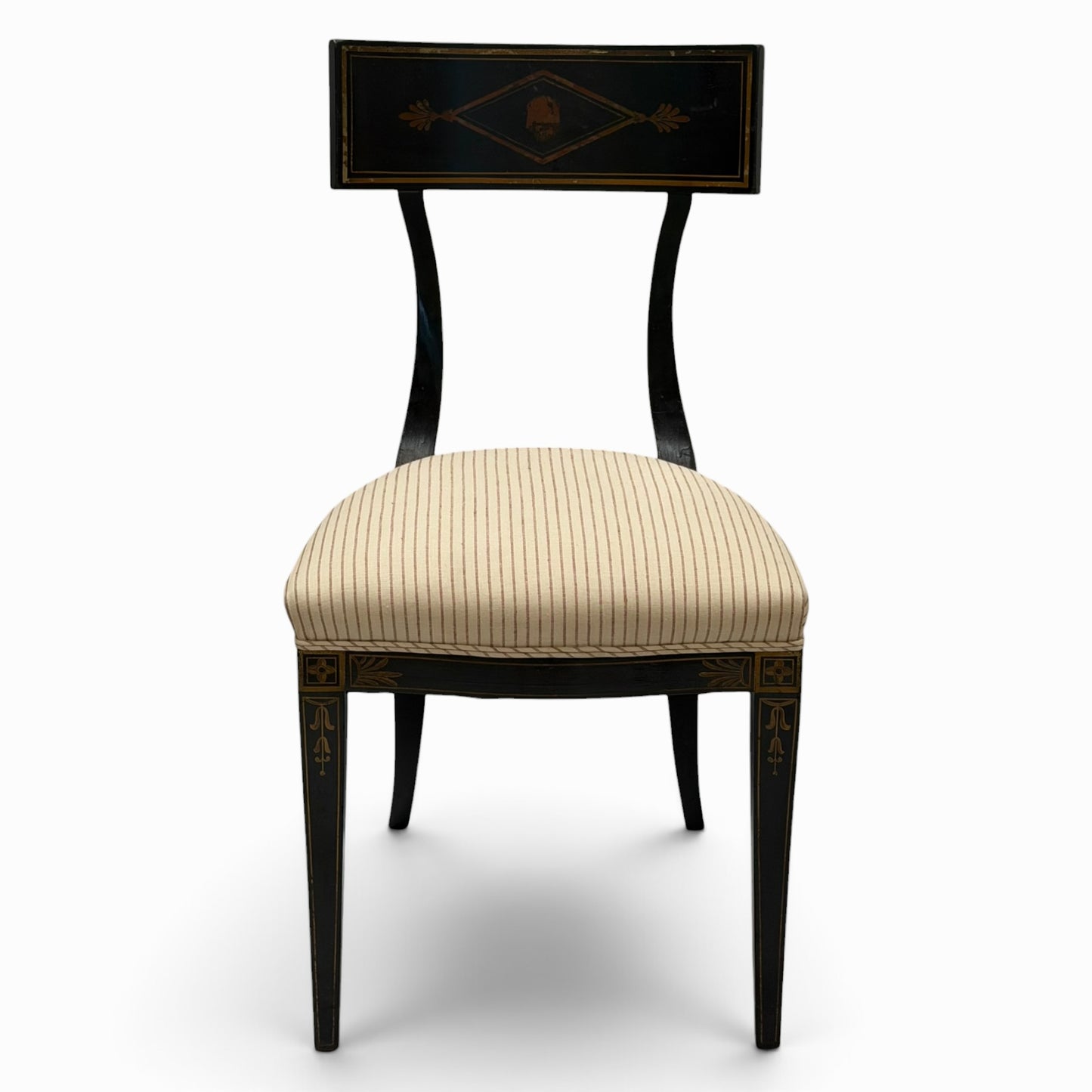 Set of two Antique Italian Neoclassical / Empire revival chairs