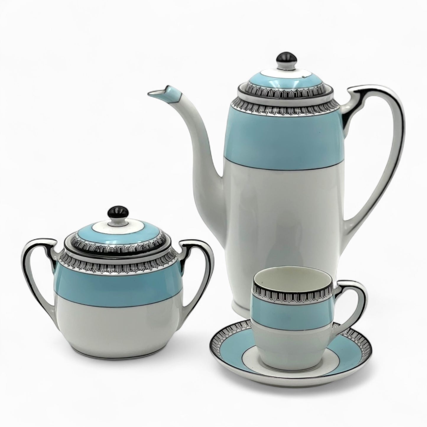 Rare Kokura 1960’s porcelaine demitasse coffee set