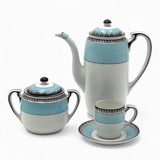 Rare Kokura 1960’s porcelaine demitasse coffee set