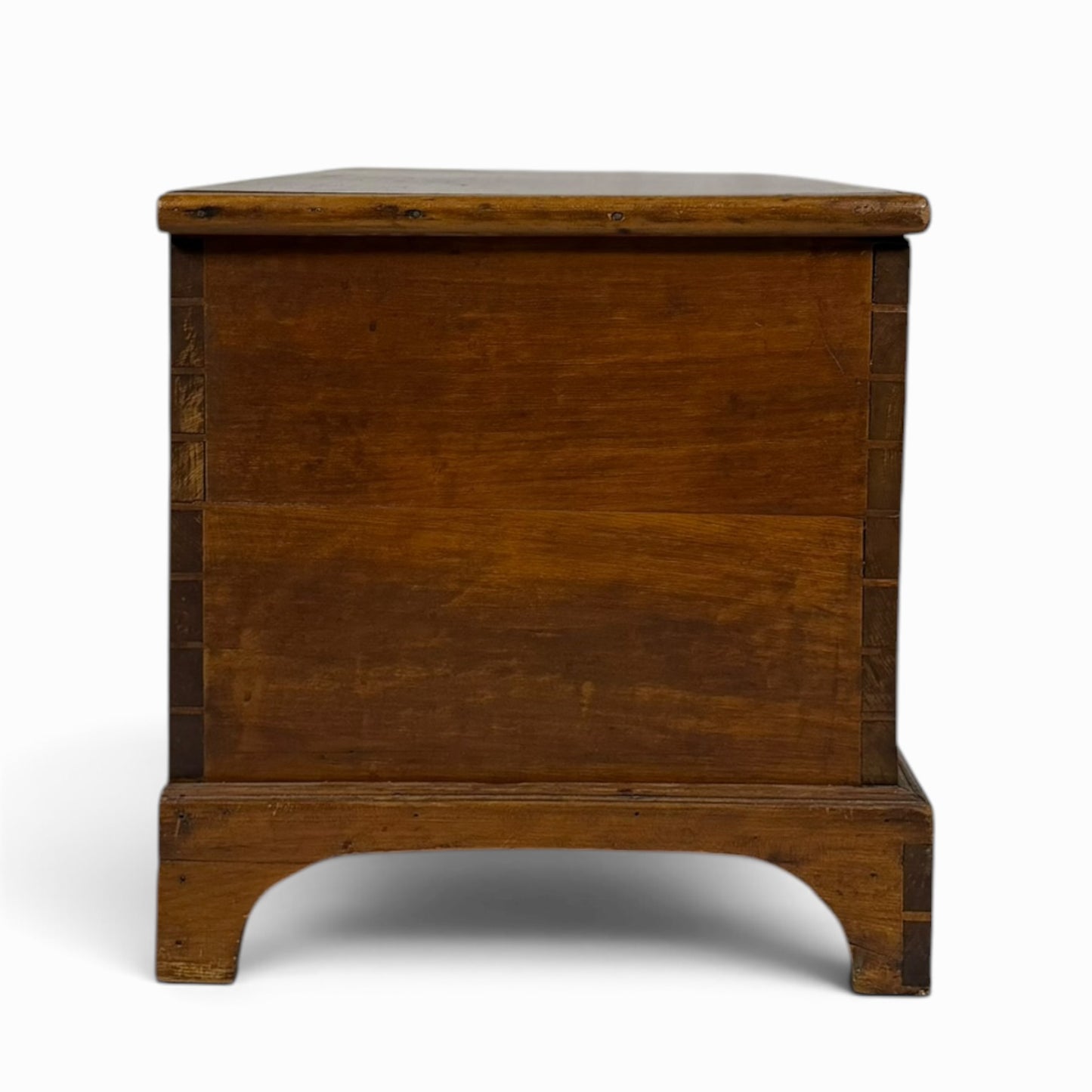 Antique American cherry blanket chest