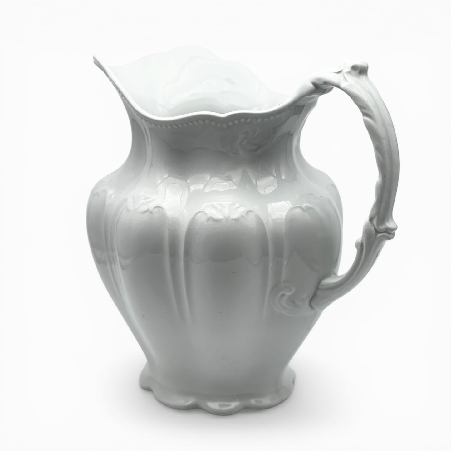 Vintage English ironstone pitcher