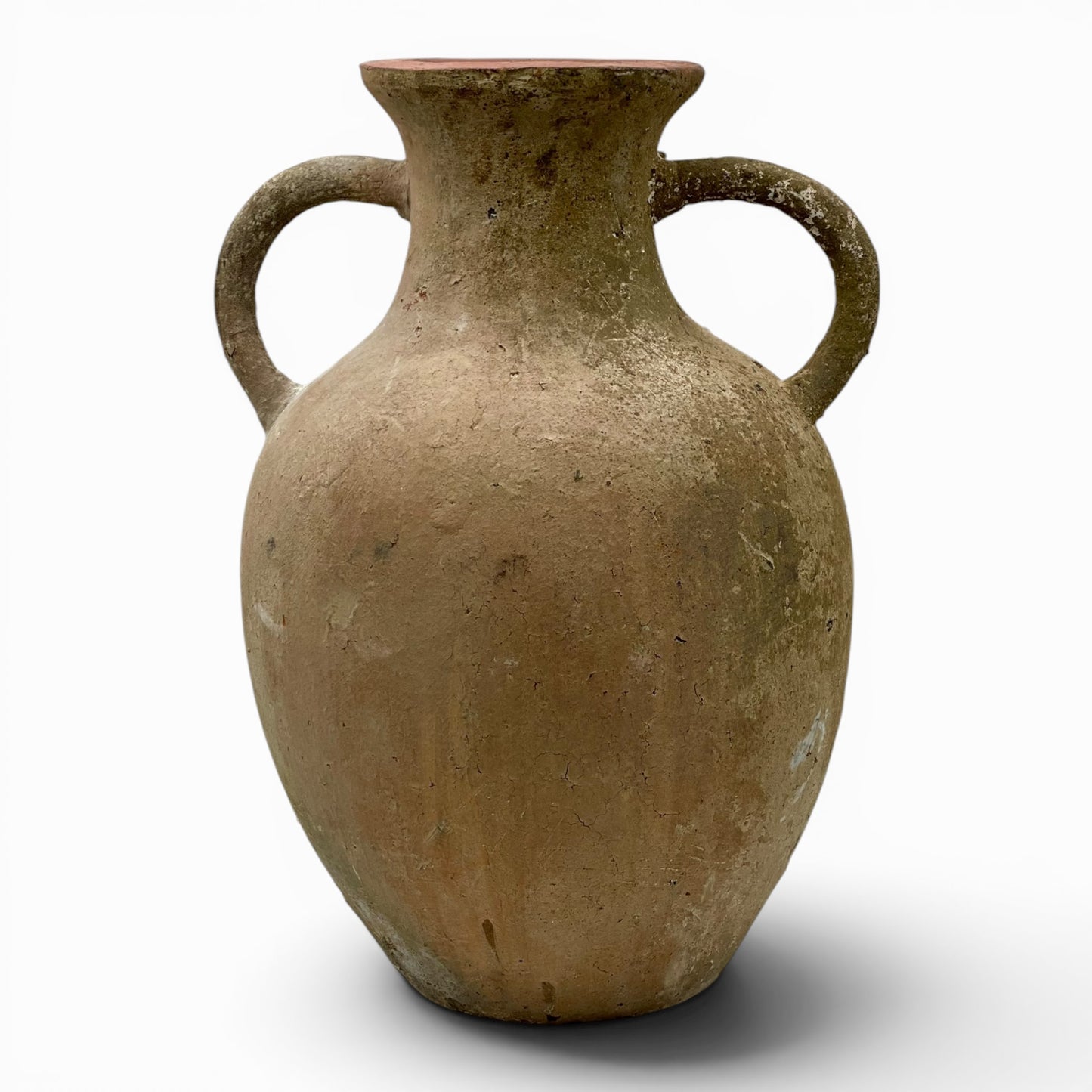 Large handcrafted vessel with handles