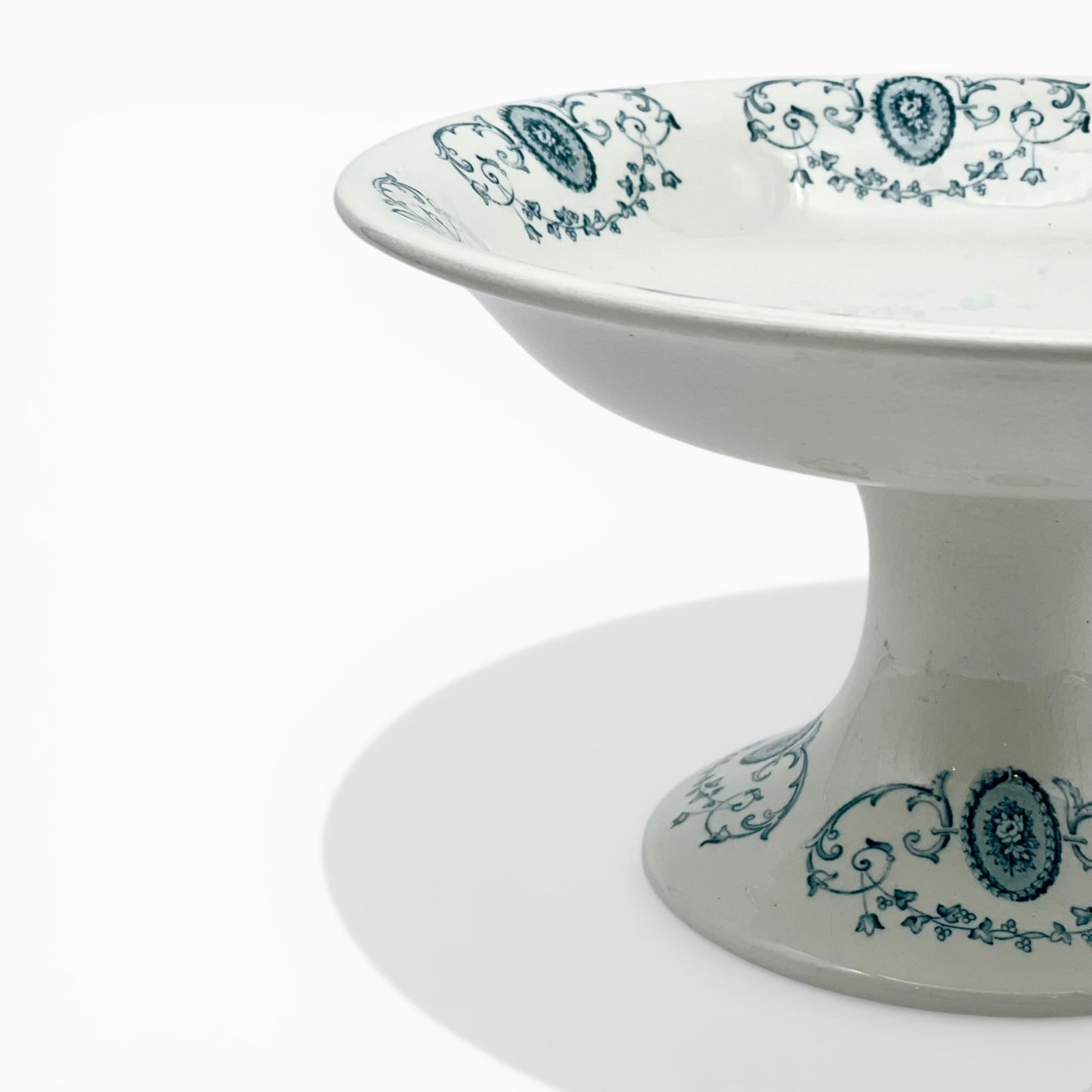 Antique English compote dish