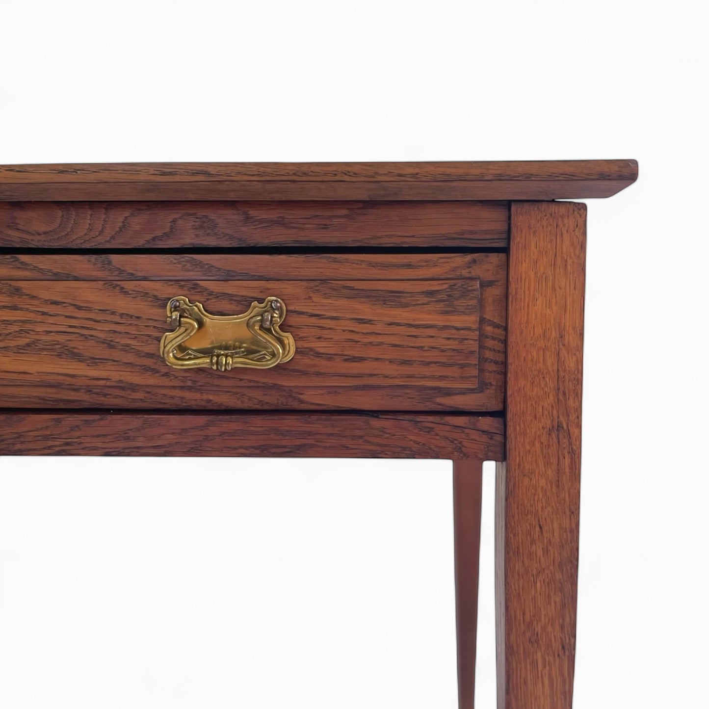 Vintage Art and craft oak side table