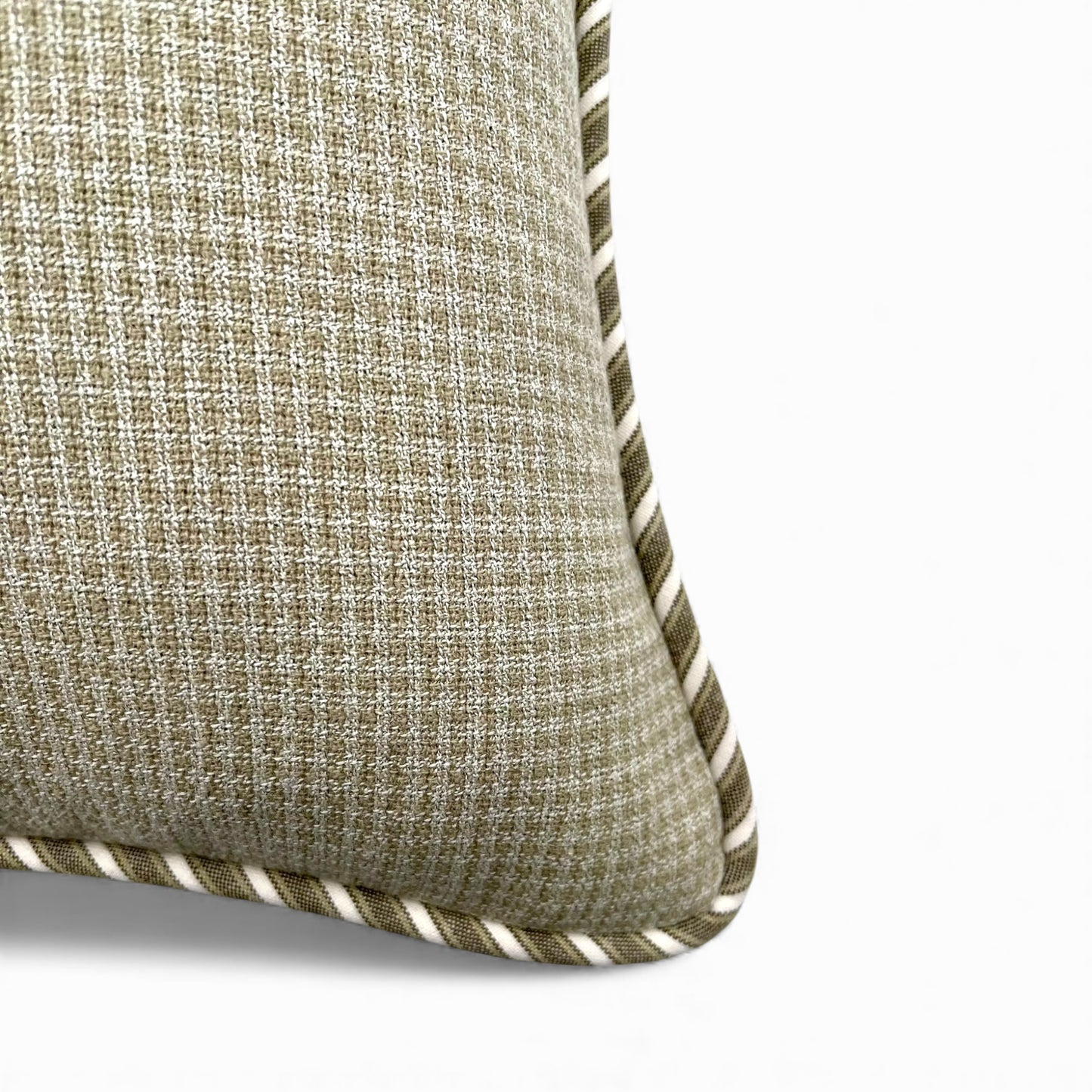 Pillow made with vintage Italian Virgin Wool and Viscose