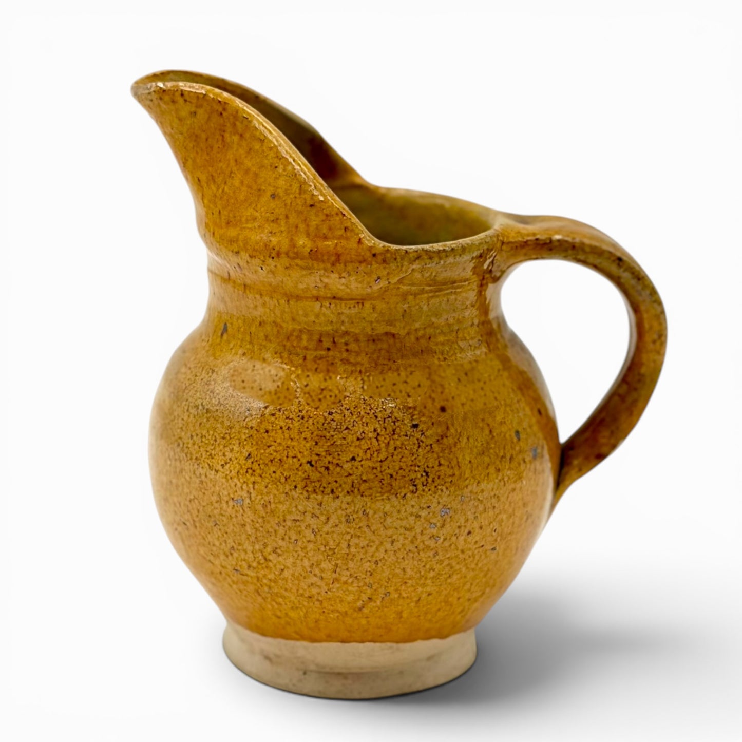 Antique French farmhouse cider pitcher