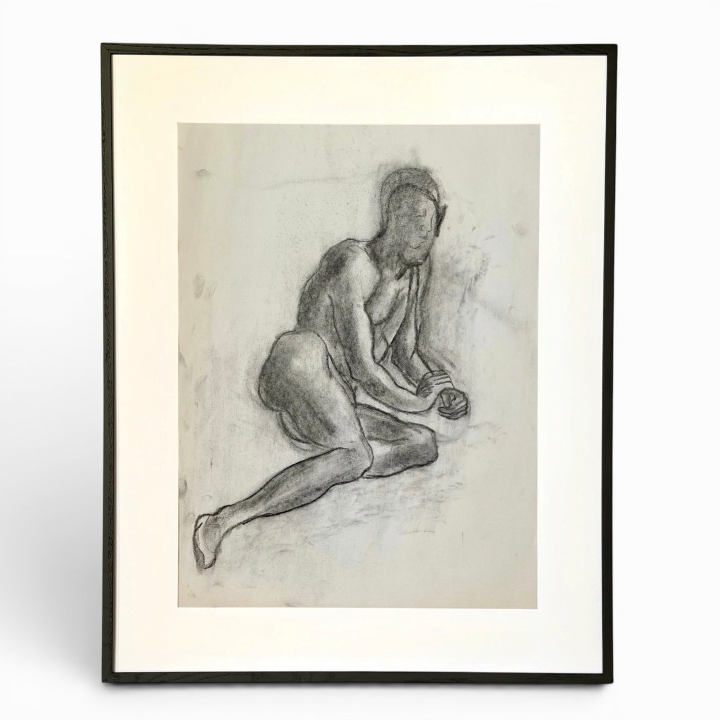 Charcoal life drawing (Circa 1940)