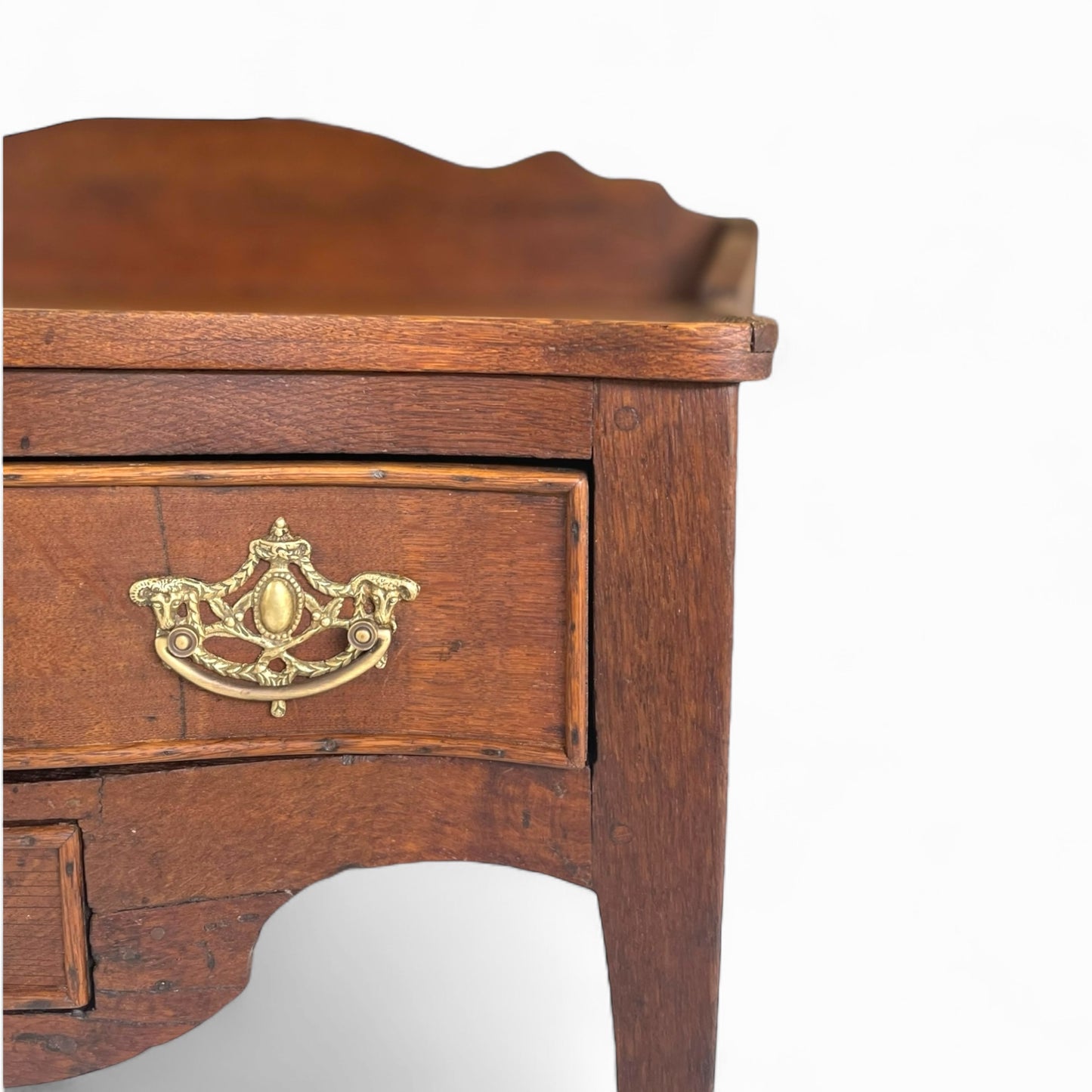 Antique Georgian mahogany side table