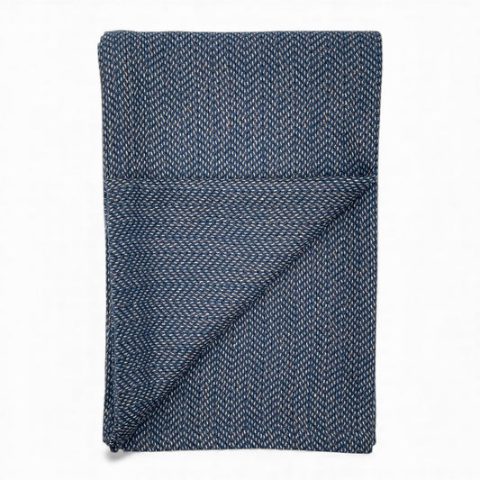 100% Italian (Biella-Italy) Virgin Wool Throw/Blanket