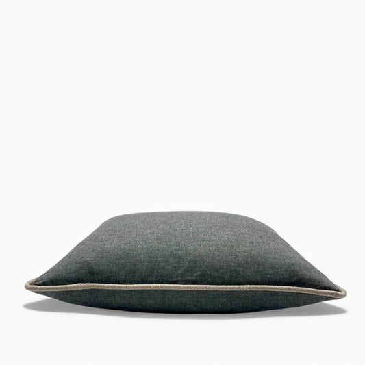 Pillow made with vintage Denim Cotton fabric