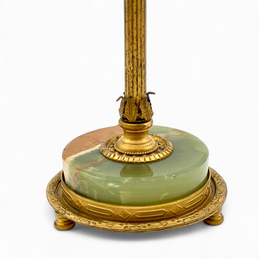 Antique early 1900’s 22KT Gold plates N.M. CRAFT N.Y.C. table lamp