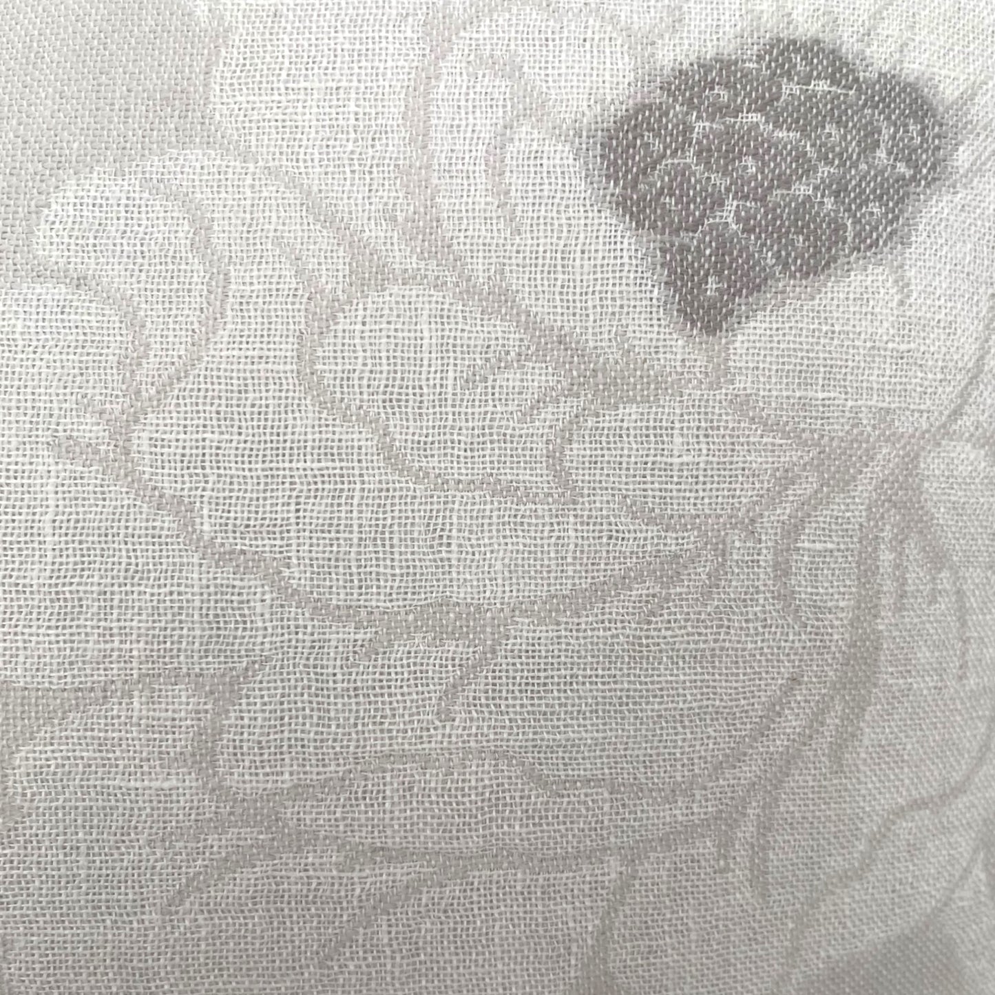 Pillow made with vintage Italian jacquard