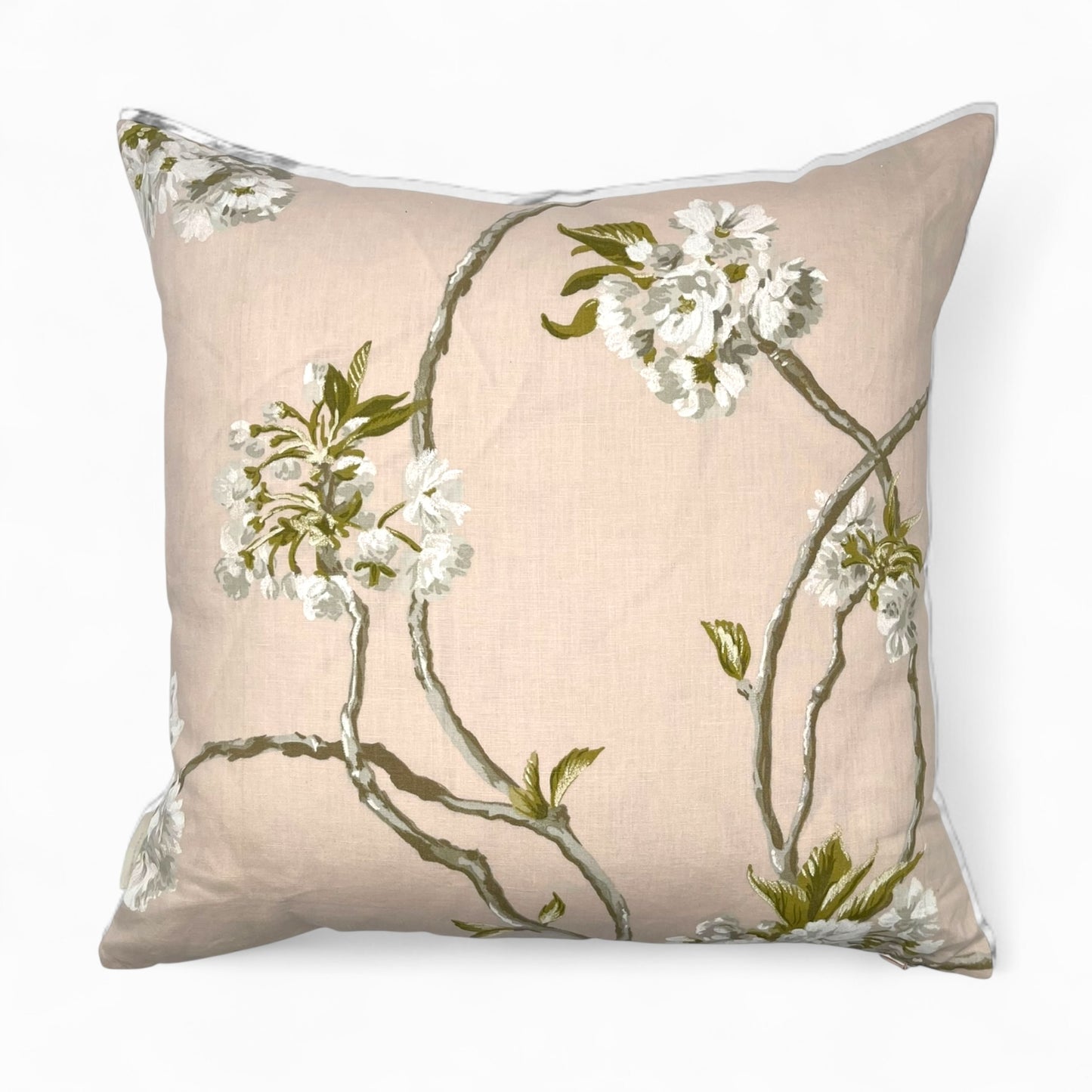 Pillow made with vintage “Nina Campbell” fabric