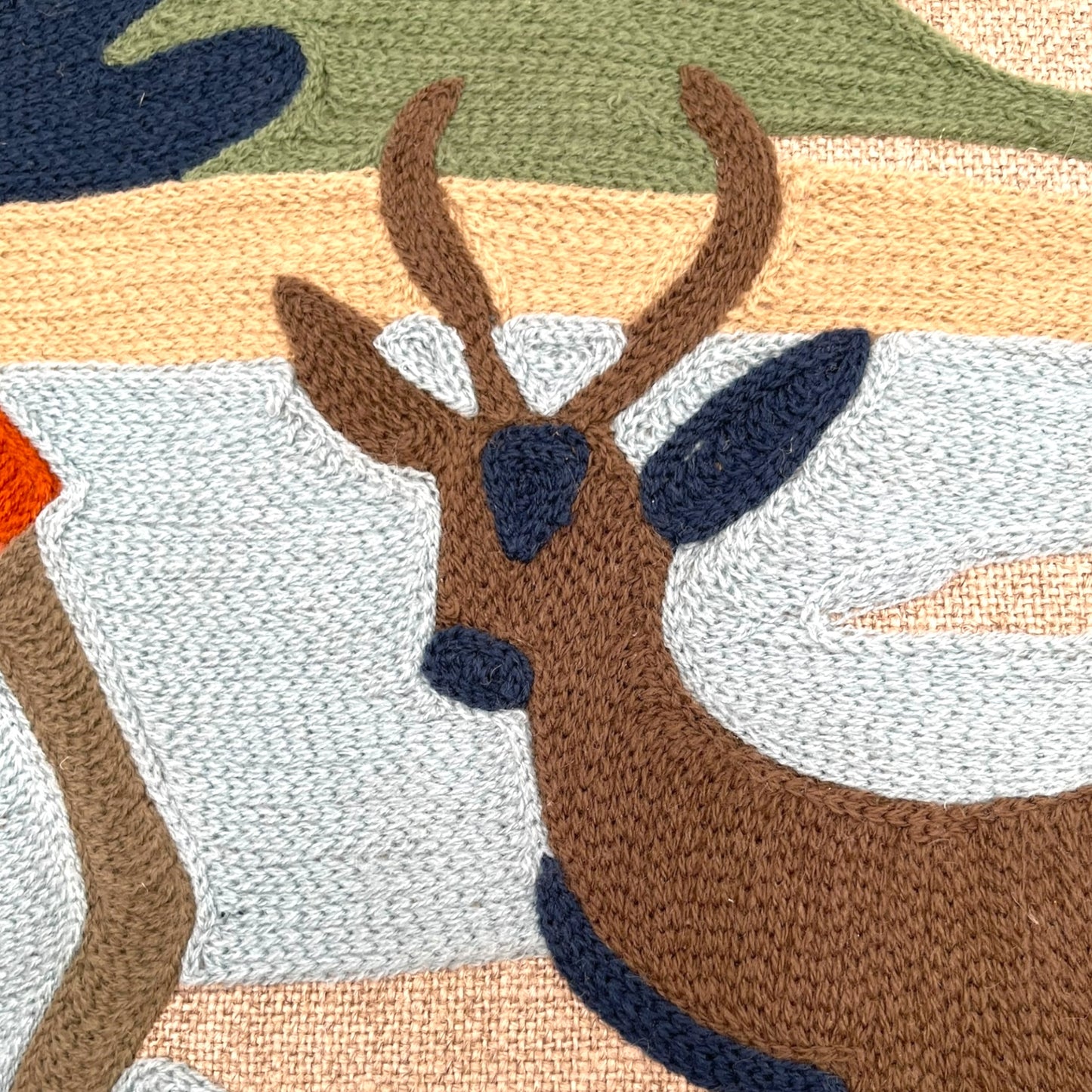 Pillow made with “Foresti Home” Italian fabric