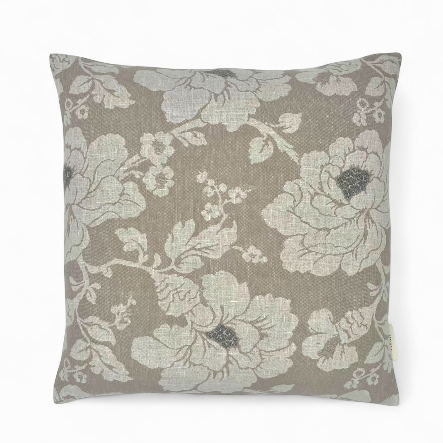 Pillow made with vintage Italian jacquard