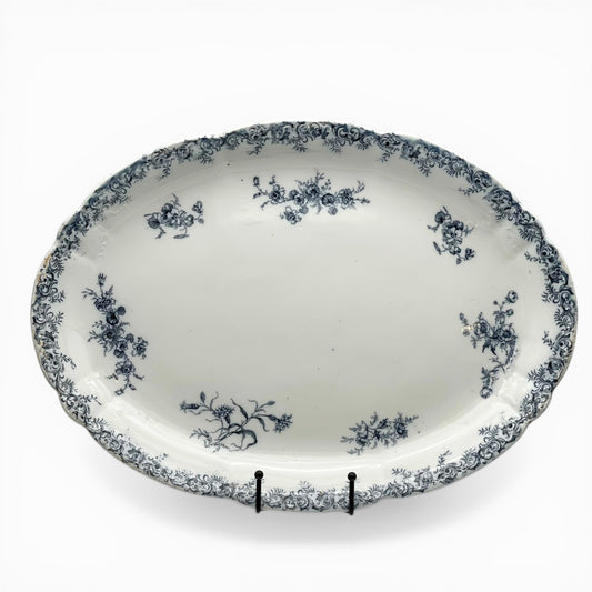 Antique large serving platter