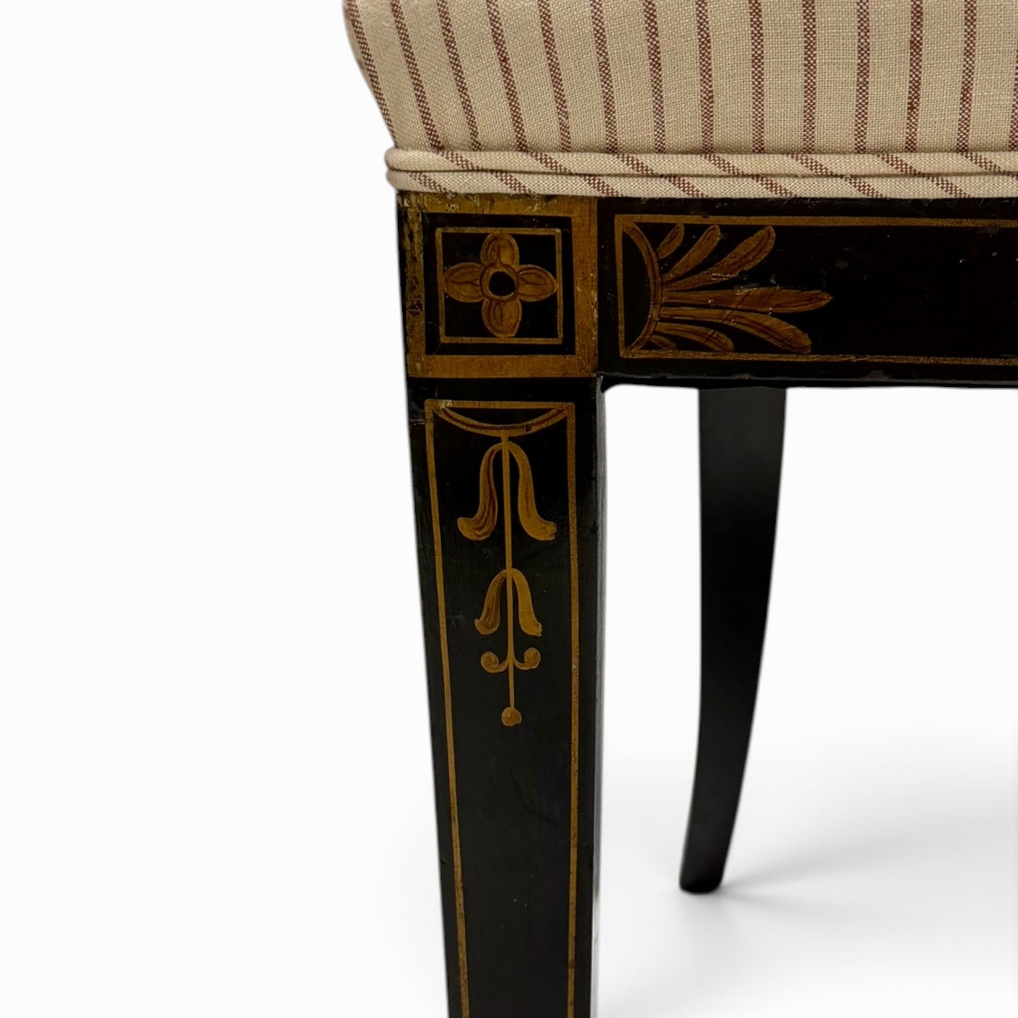 Set of two Antique Italian Neoclassical / Empire revival chairs