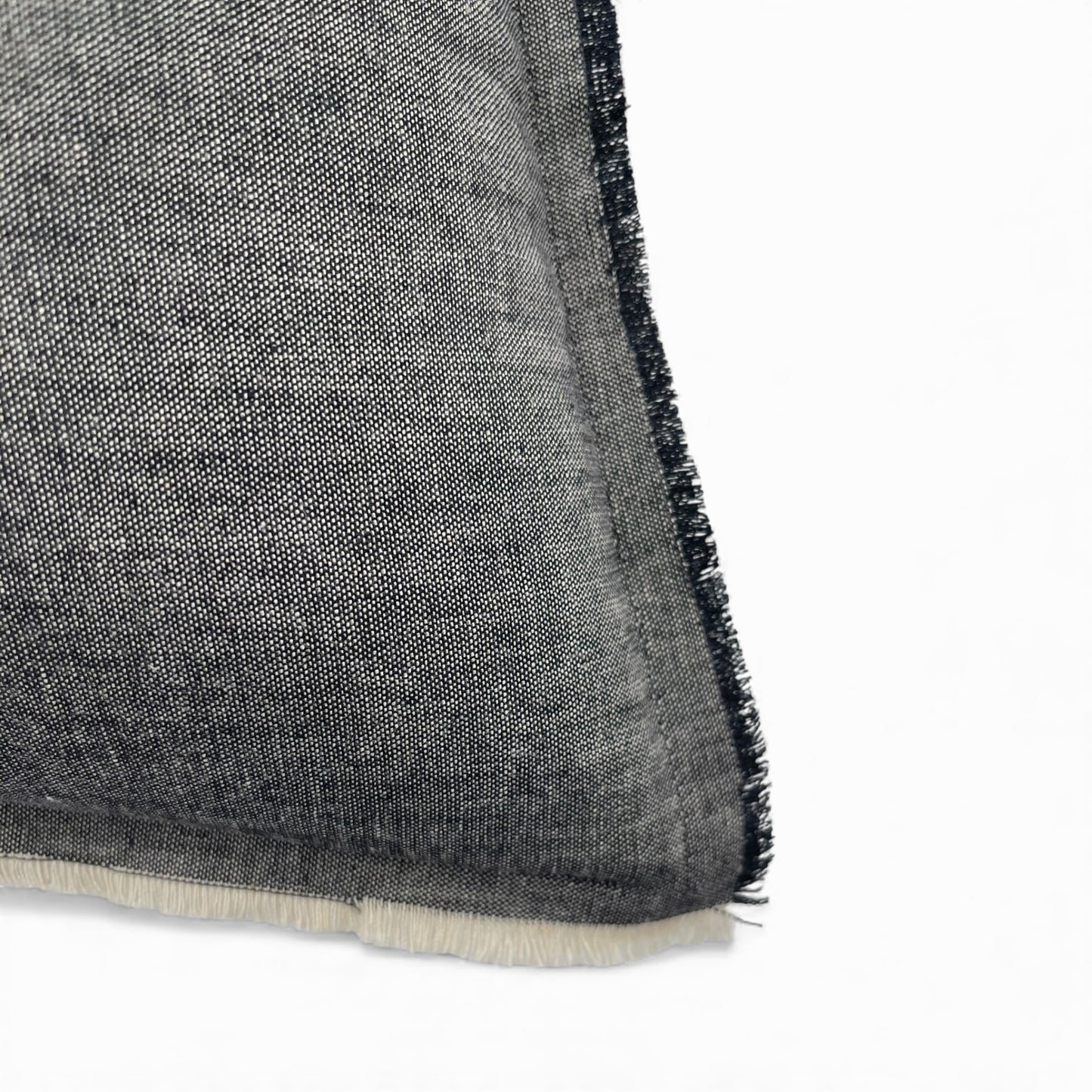 Pillow made with vintage Denim Cotton fabric