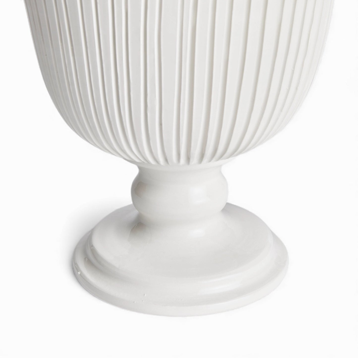 Handmade Italian wide vase