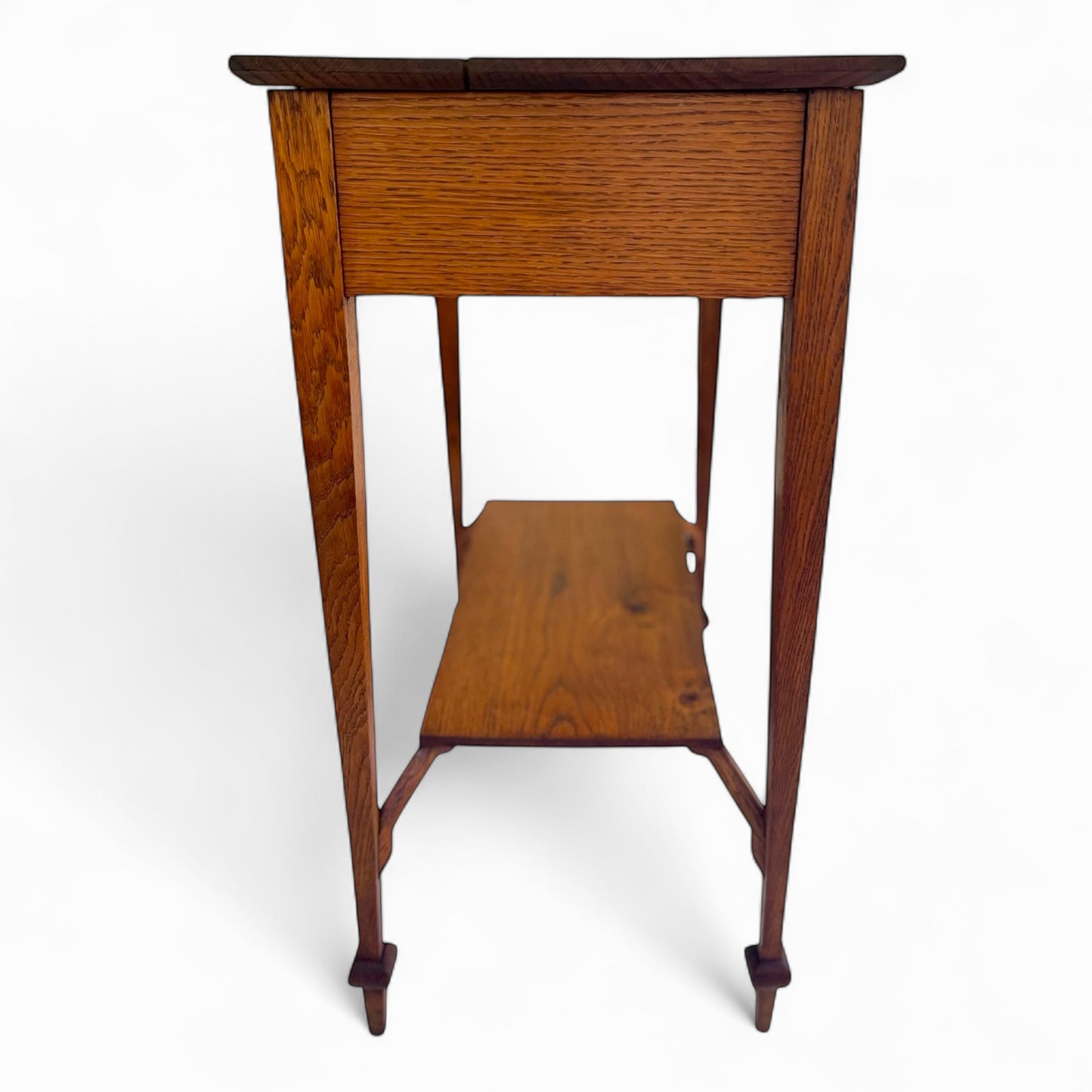 Vintage Art and craft oak side table