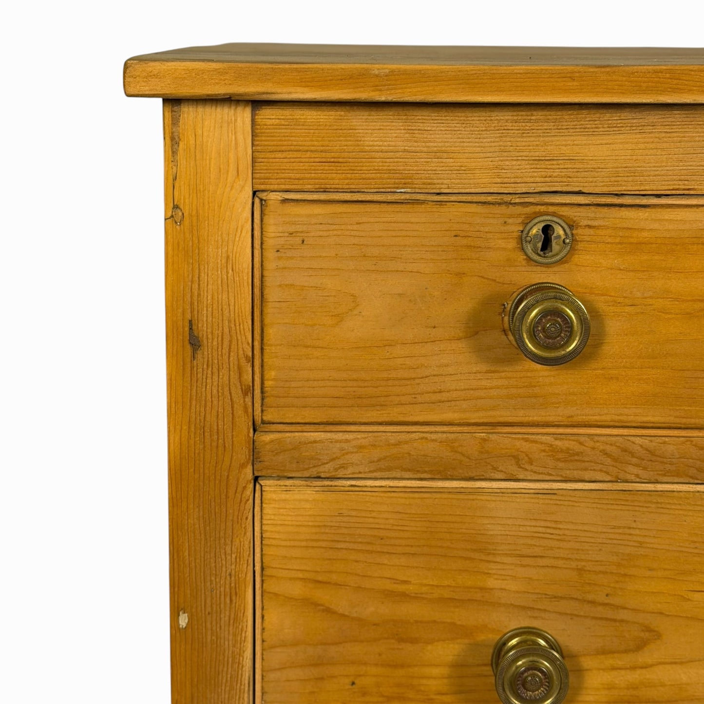 Antique American cherry chest of drawers