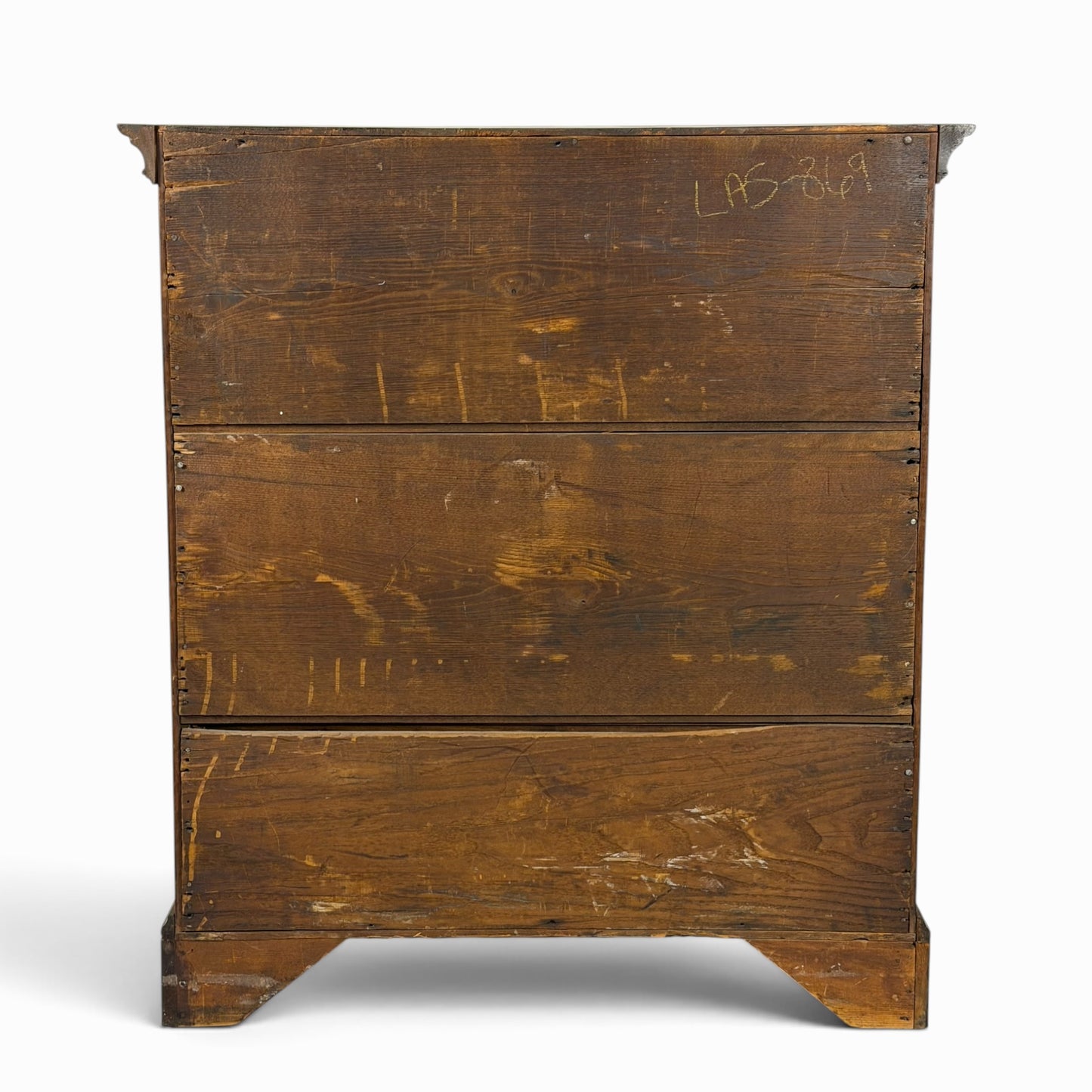 Antique black cherry chest of drawers