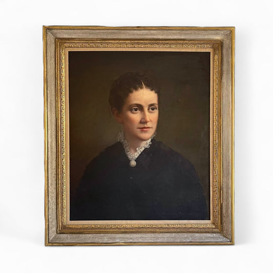 Portrait of an Italian Aristocratic Woman - mid 1800’s - Unknown Artist