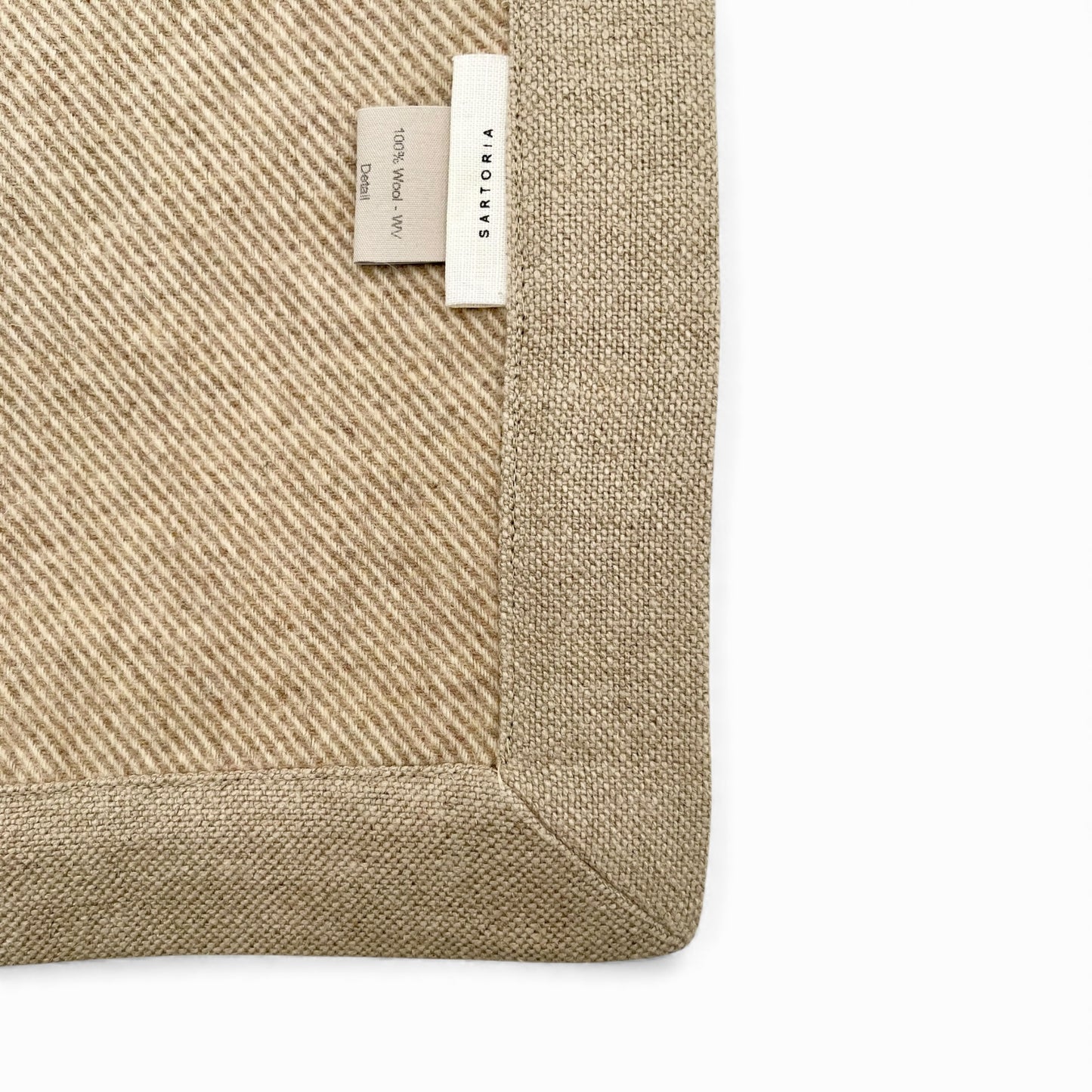 Blanket made with Italian Merino Virgin wool from Biella (Italy)