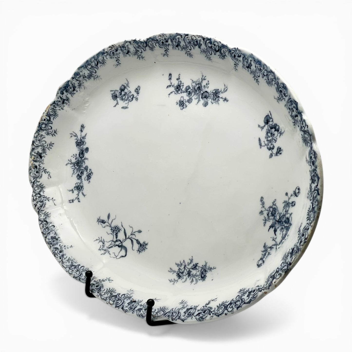 Antique large serving platter