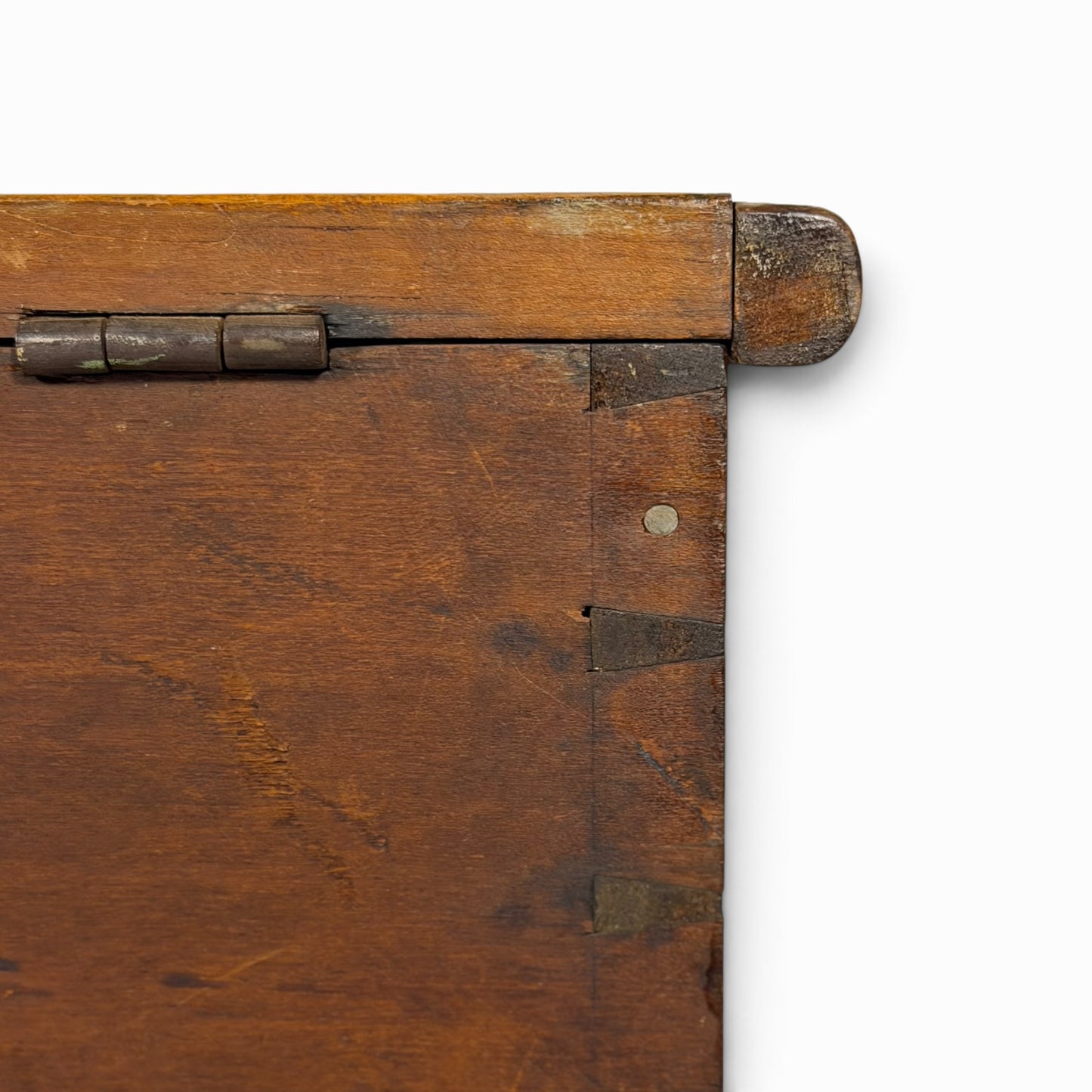 Antique American cherry blanket chest