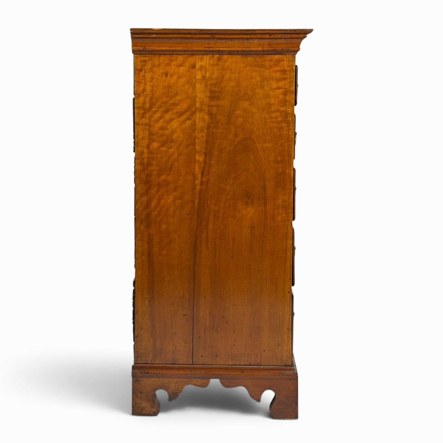 Antique black cherry chest of drawers