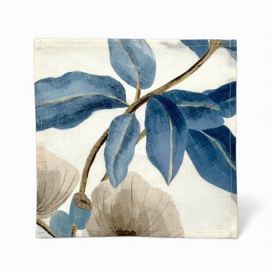 Set of cocktail napkins made with Anna French linen