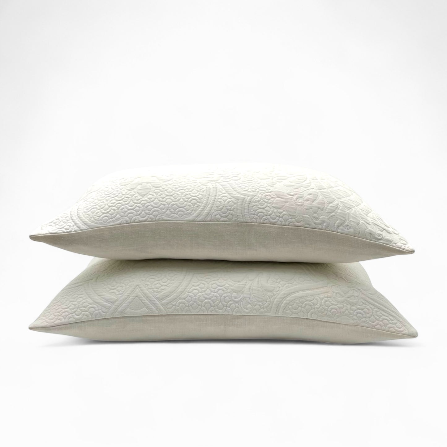 Pillow made with vintage Italian fabric