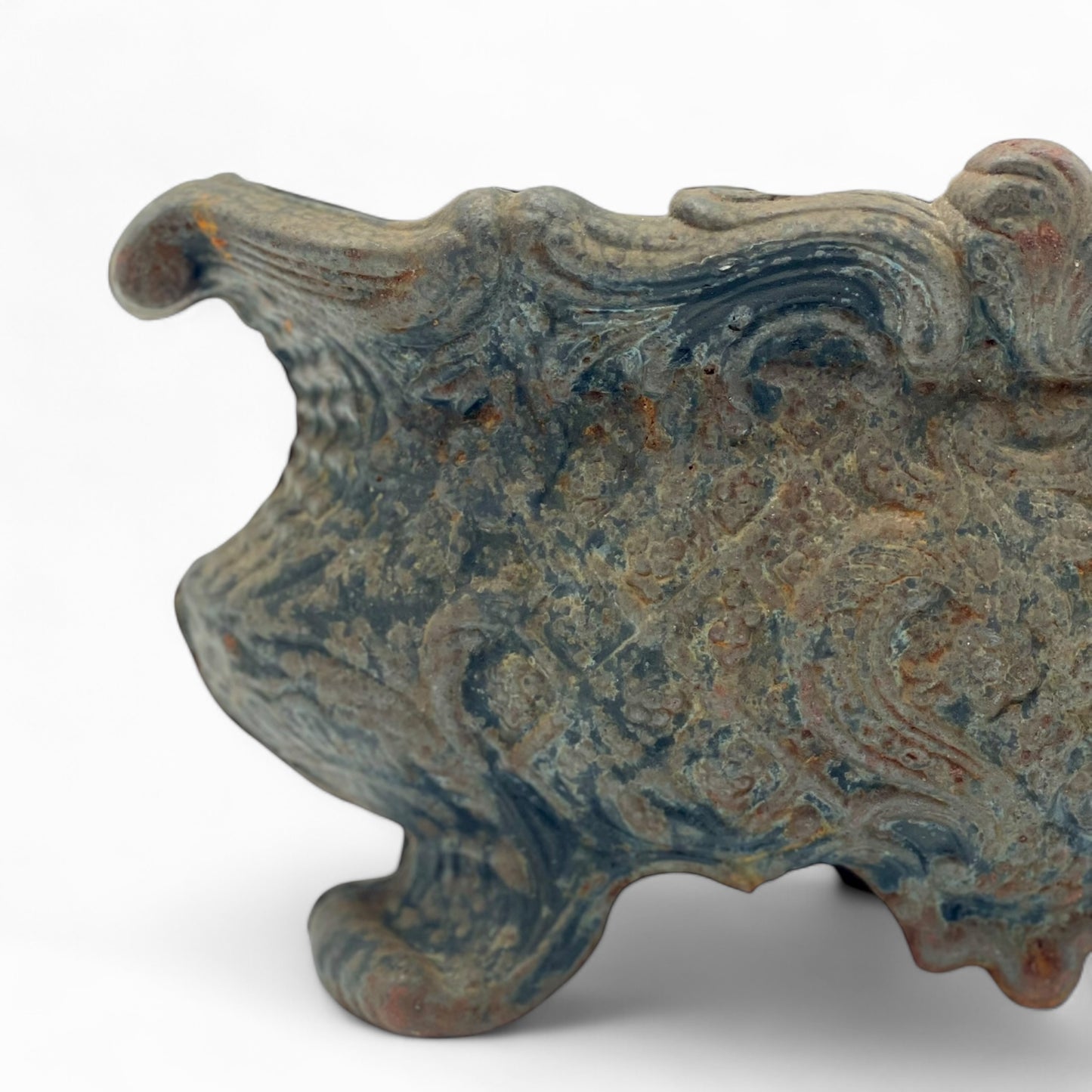 Antique French cast iron planter