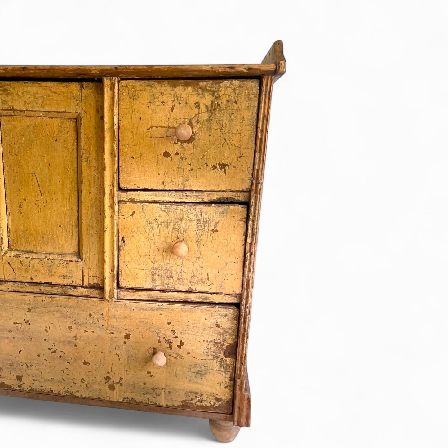 Large primitive country sideboard