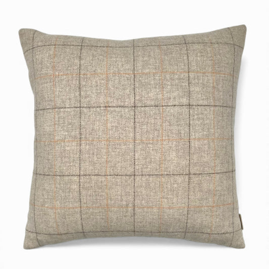Pillow made with vintage Italian Virgin Wool and Angora