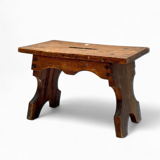 Antique wooden stool