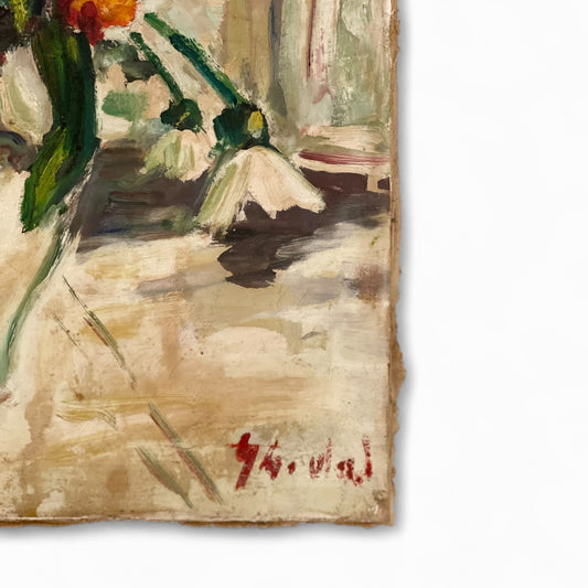 “Flowers still life with Aster” - 1900’s painting