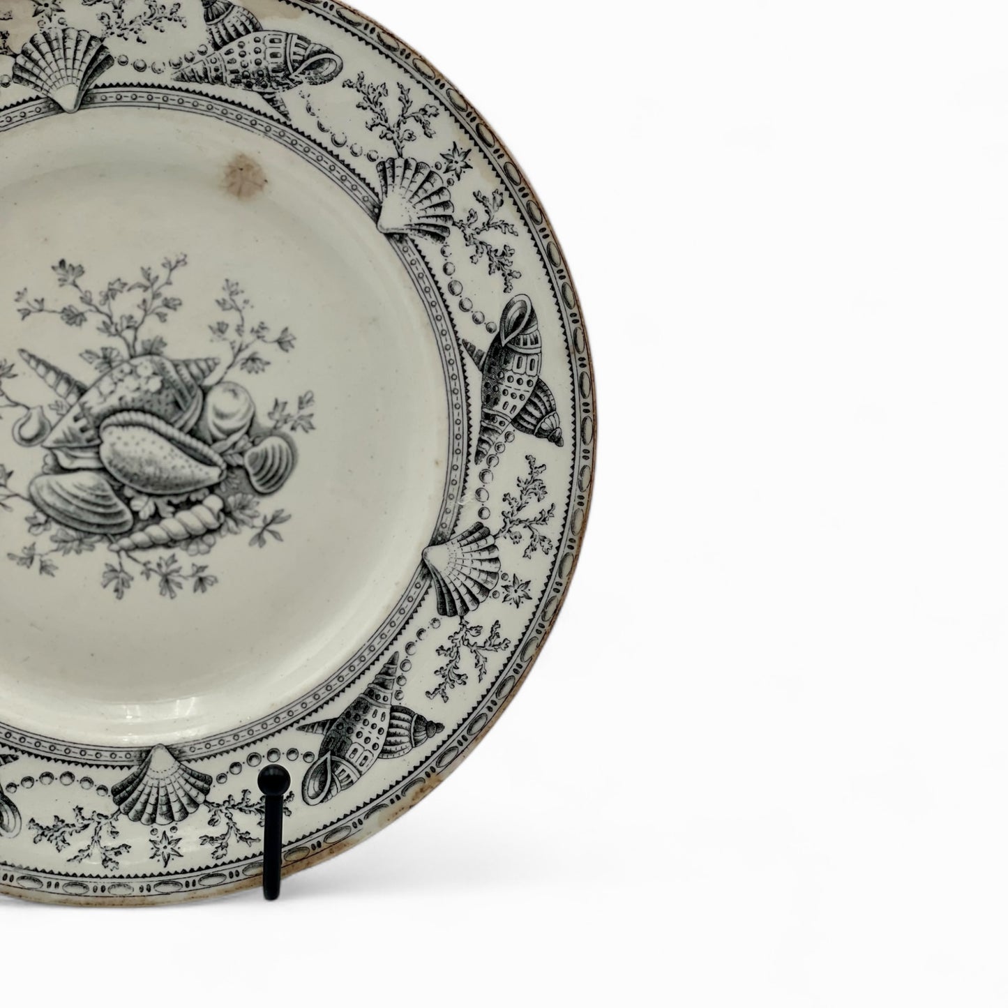 Antique Rolland & Clews transferware plate