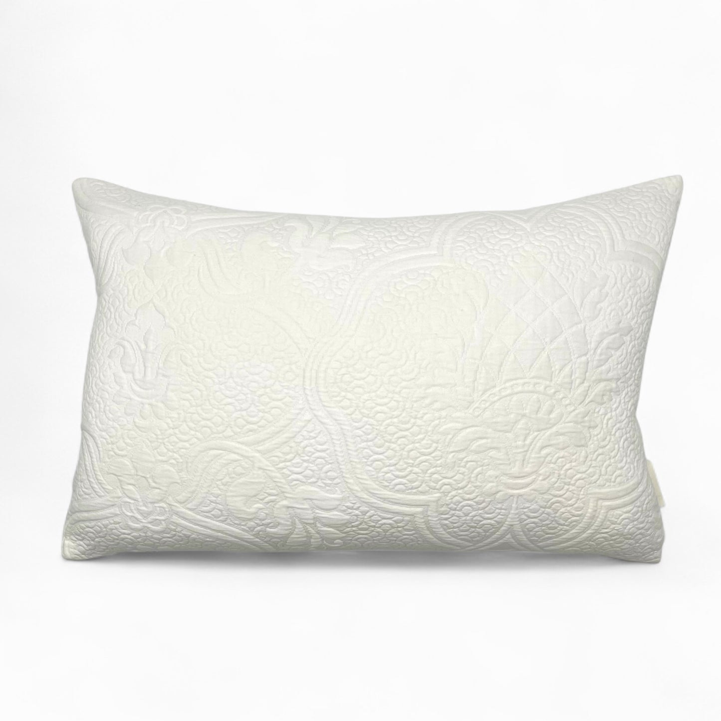 Pillow made with vintage Italian fabric