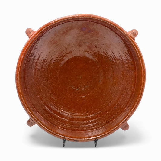 Vintage large Spanish terracotta dish