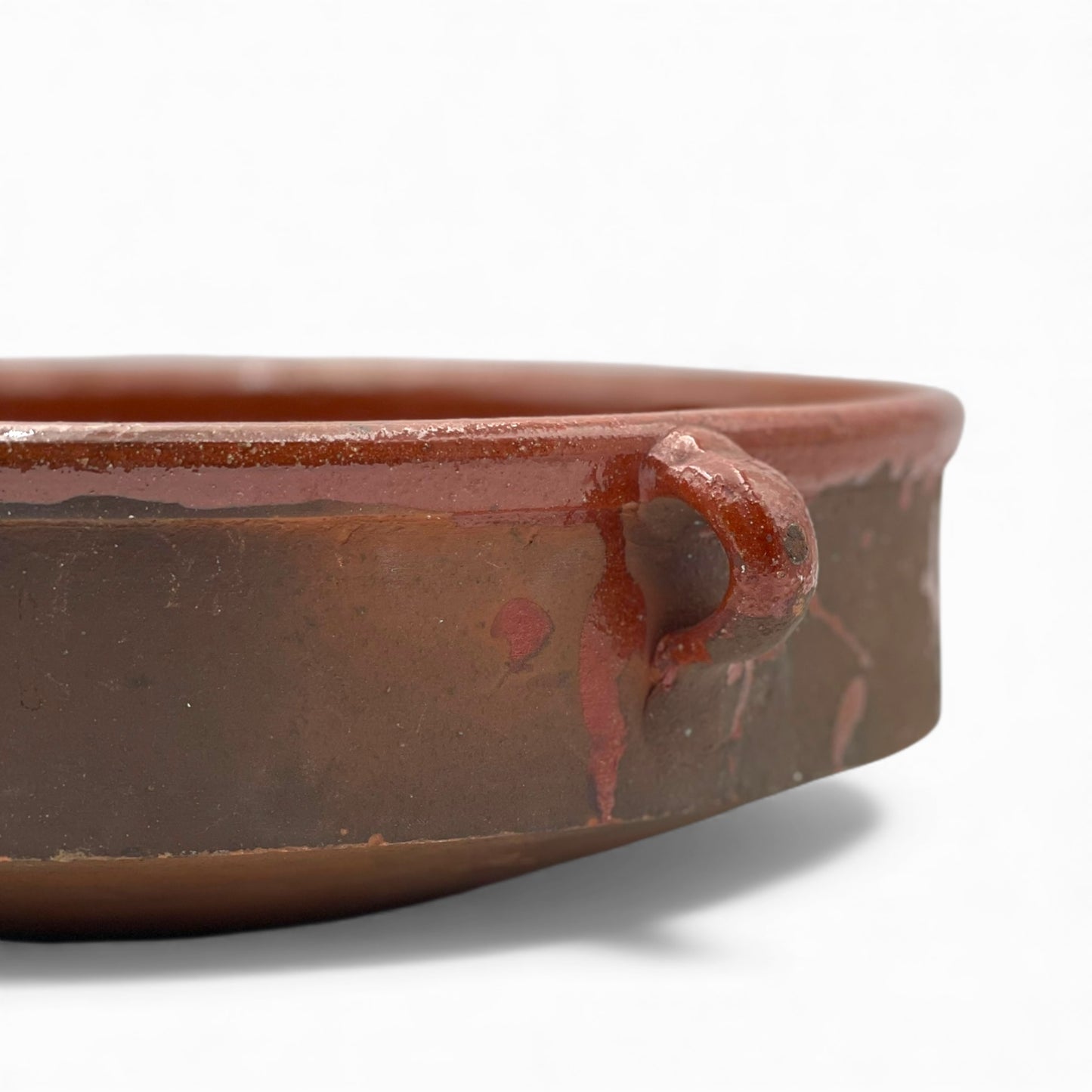Vintage large Spanish terracotta dish